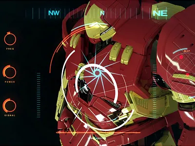 HUD design graphic design vector