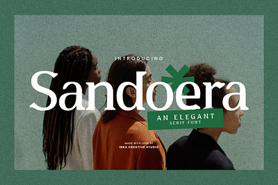 Sandoera – An Elegant Serif Font simple font
