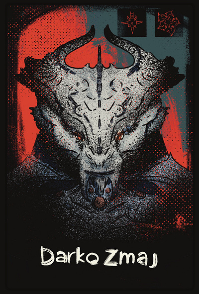 Baldur's Gate: Dark Urge bg3 character characterdesign dnd dragon dragonborn illustration rpg