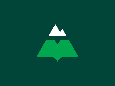 BookHill - Logo Design book branding freelance logo design freelance logo designer hill identity logo logo design logo designer minimal mountain notebook peak simple top