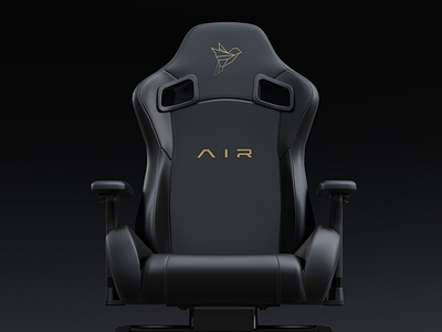 Air Gaming and office chair 3d air gaming arm chair black gaming chair blender car chair chair furniture game asset gaming chair office chair production chair sofa sport chair