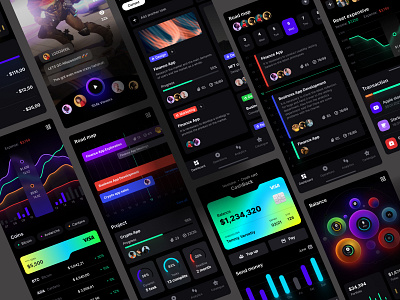 Figma dashboard UI kit for data design android banking business chart corporation crypto dashboard dataviz development finance infographic ios it kanban mobile statistic tech tracker ui ux