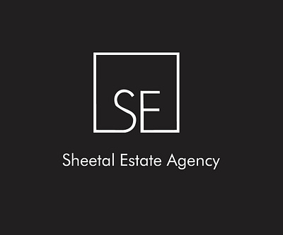 Logo Sheetal Estate Agency branding graphic design logo