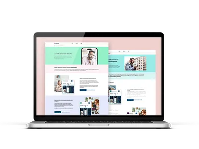 App Library Landing Page landing page ui