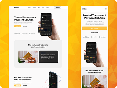 Bank app app bank design desktop figma mobile ui ui ux ux web design