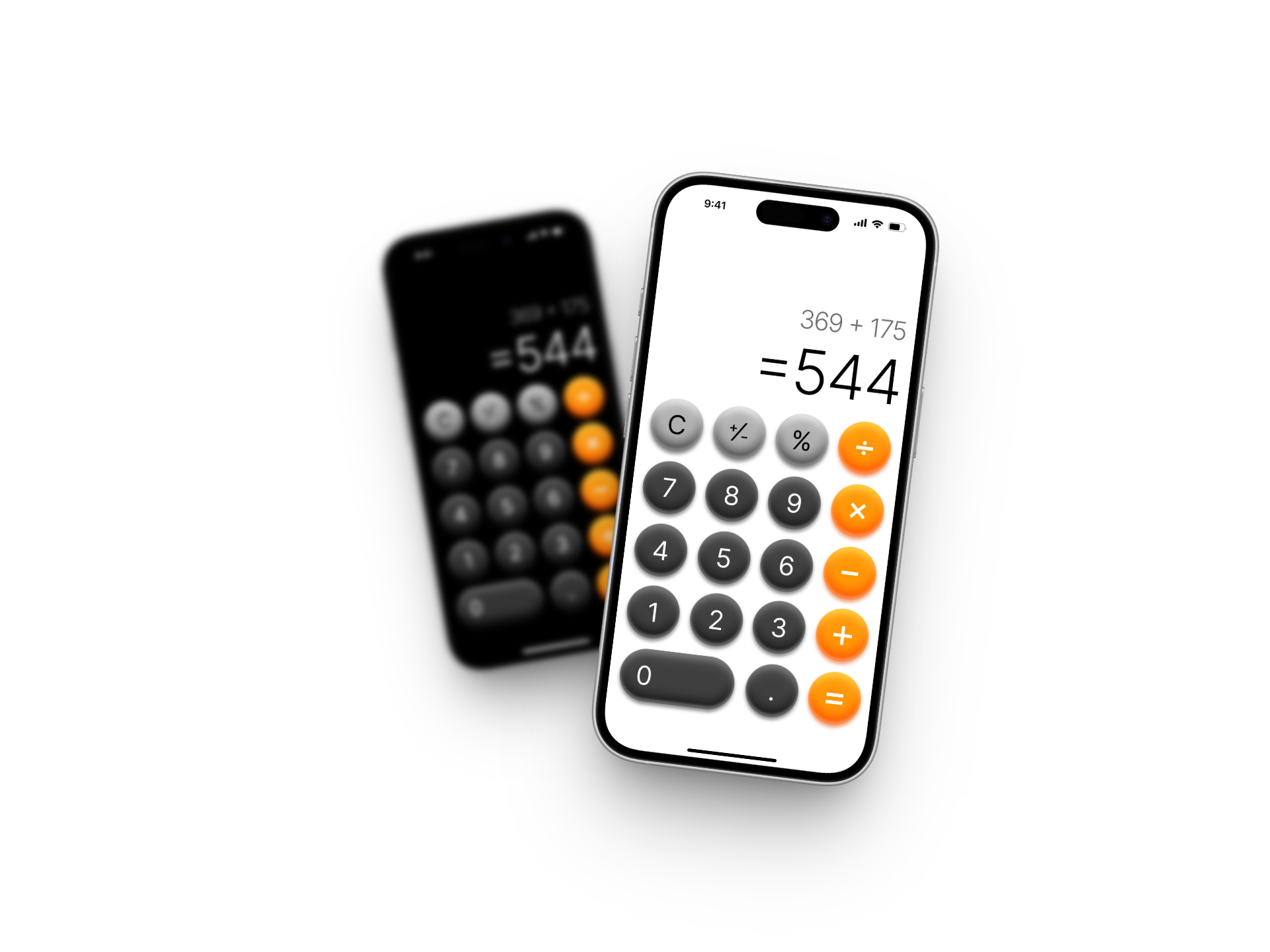 Calculator UI calculator concept daily ui dark mode design figma ios light mode mobile app redesign ui ui design user interface