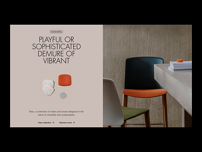 ARPER – Widget overview animation branding chair color concept design desktop digital ecommerce furniture interaction minimal mobile typography ui ux web widget