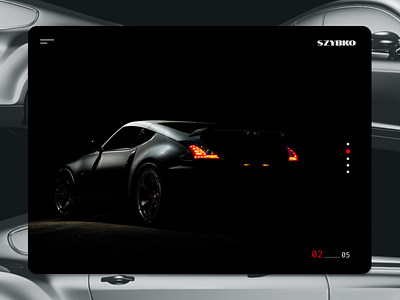 Szybko Car Brand UI Web Design