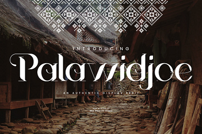 Palawidjoe – A Authentic Display Serif simple font