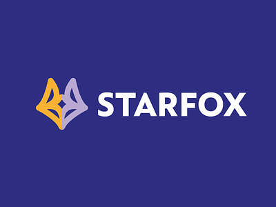 logo fun brand branding design fennec fox letter logo minimal monogram