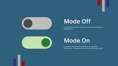 DailyUI #015 - On/Off Button UI branding dailyui design graphic design illustration junior logo ui ux vector