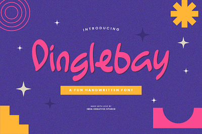 Dinglebay – A Fun Handwritten Font happy