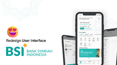 BSI Mobile App - Redesign app bank banking bsi design mbanking mobile redesign syariah ui