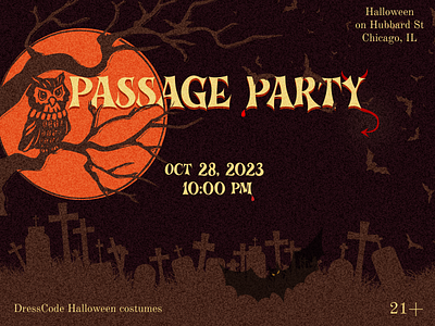Halloween 2023 Poster design figma graphic design halloween poster