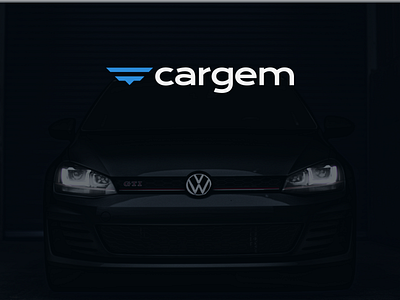 Cargem Logo Design automotive brand identity branding case study design graphic design logo logodesign logotype modern typography visual identity