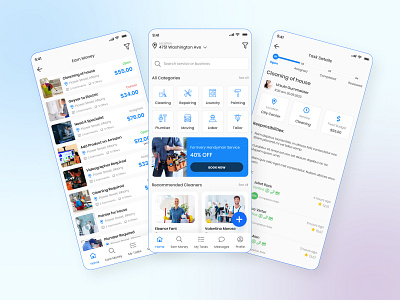 FastTasker - Task Management Mobile App career creative design designer illustration interface landingpage logo productdesign productdesigner ui uiux userinterface uxdesigner uxresearcher webdesigner