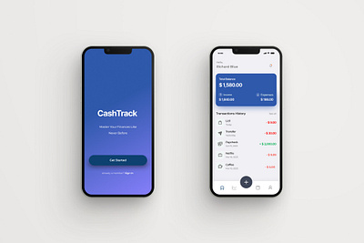 Money Tracking App branding customized design figma graphic design ui