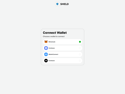 On-chain Messaging - Connect Wallet connect wallet crypto dashboard design messaging on chain messaging ui web3