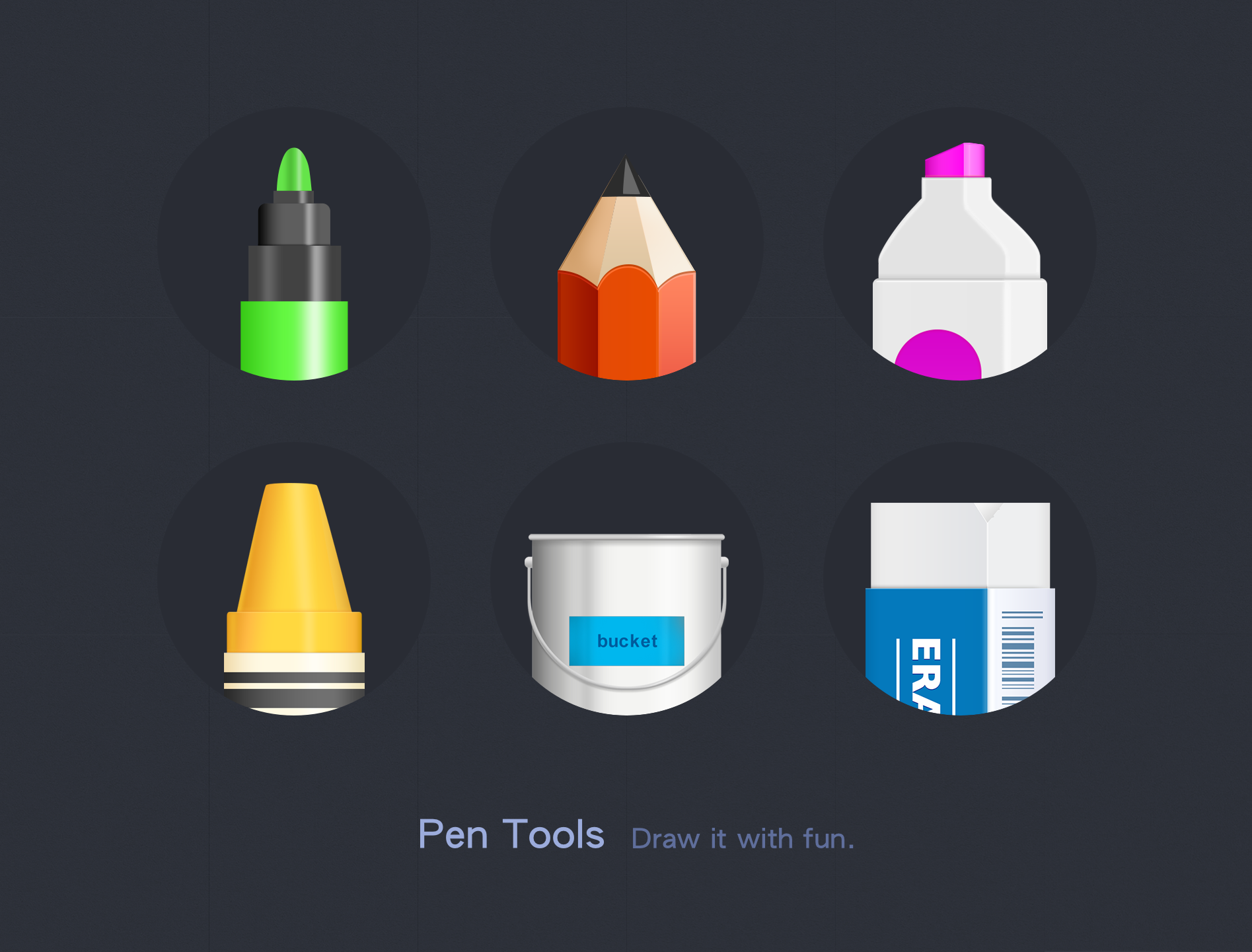Brush Design Showcase art brushes creativity design illustration inspiration ui