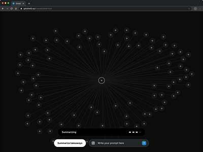 Investigation Visualisation Tool - Summarizing