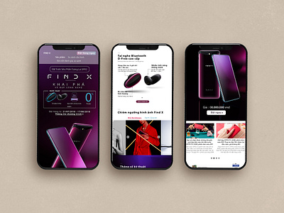 Oppo - Find X - Mobile Design app phone design ui ux