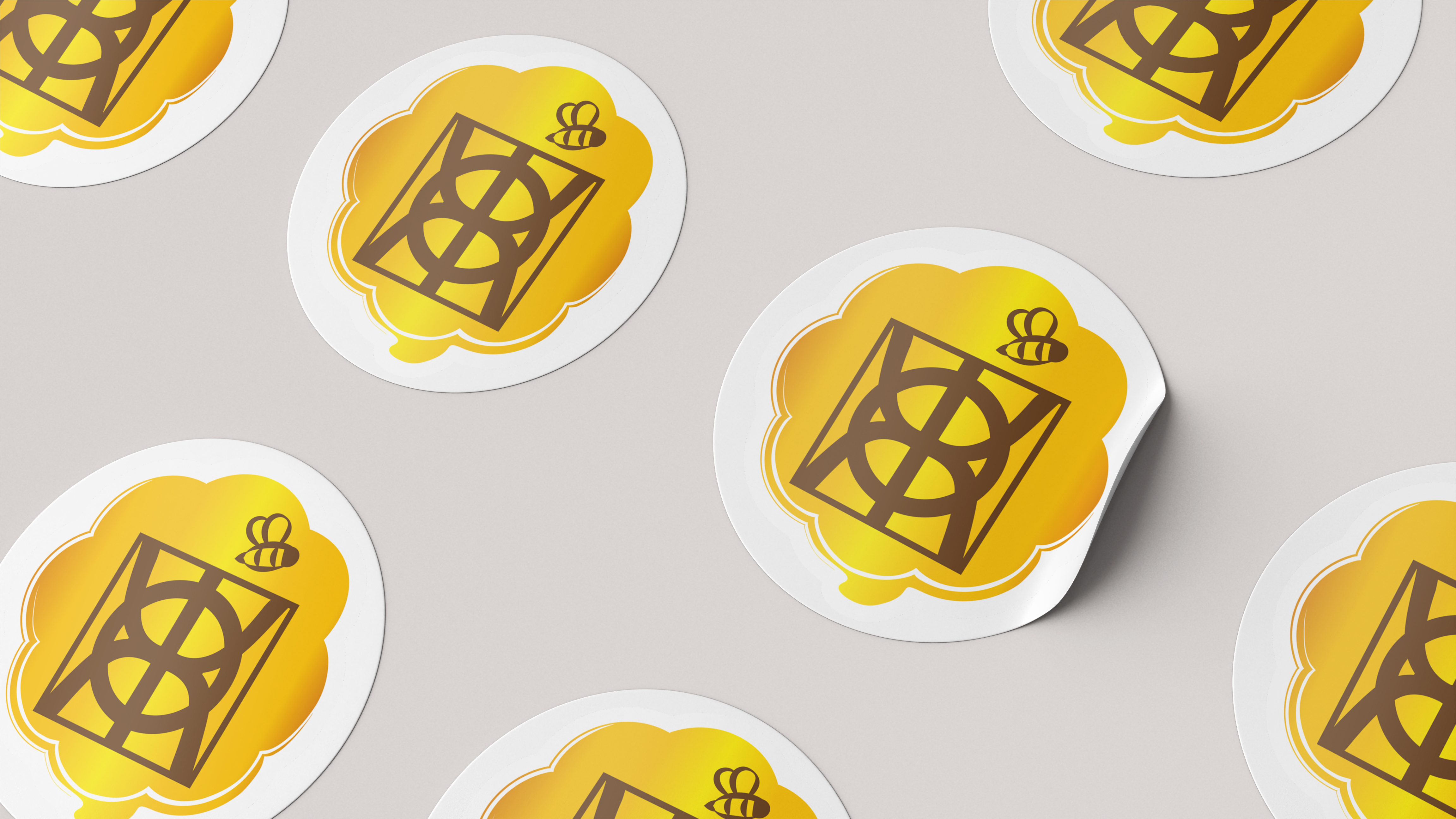 Creation of a logo, label, stickers for "Батьківський Мед" branding corel design graphic design honey illustration label sticker logo product design sticker ukraine vector мед