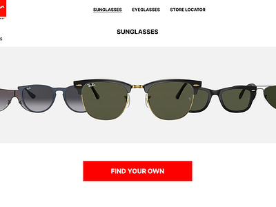 Ray.Ban app branding design figma graphic design illustration logo rayban typography ui ux