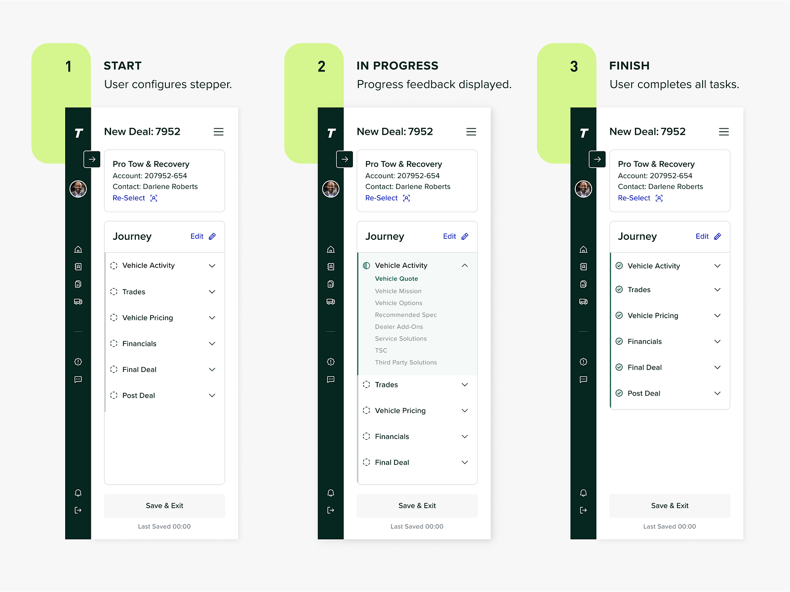 Progress Tracker by Karli Beckner on Dribbble