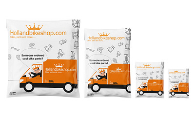 Delivery package design 3d graphic design mockup packaging