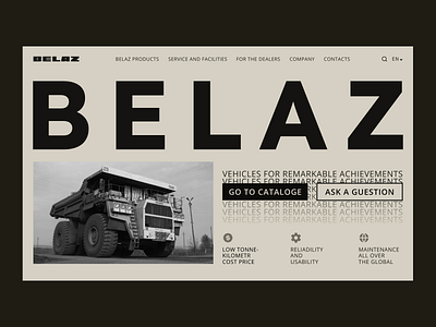 Brutalism (Belaz) branding logo typography ui webdesign