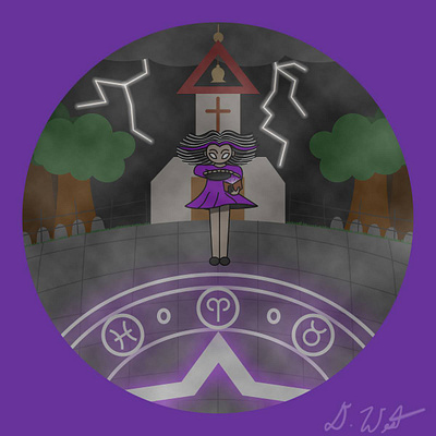 Cosy Cauldron Witchtober 2023 Week 4 anime art design graphic design illustration