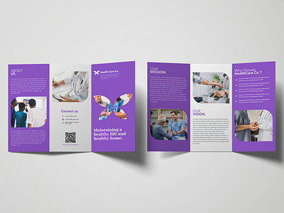 Tri-fold Brochure branding brochure graphic design