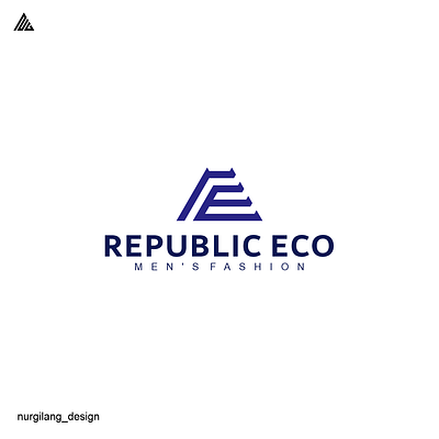 REPUBLIC ECO MENS FASHION app branding design graphic design illustration logo typography ui ux vector