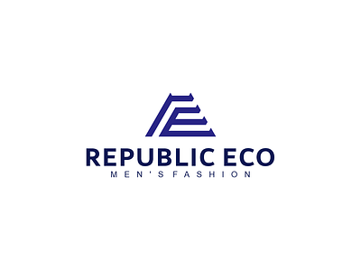 REPUBLIC ECO MENS FASHION app branding design graphic design illustration logo typography ui ux vector