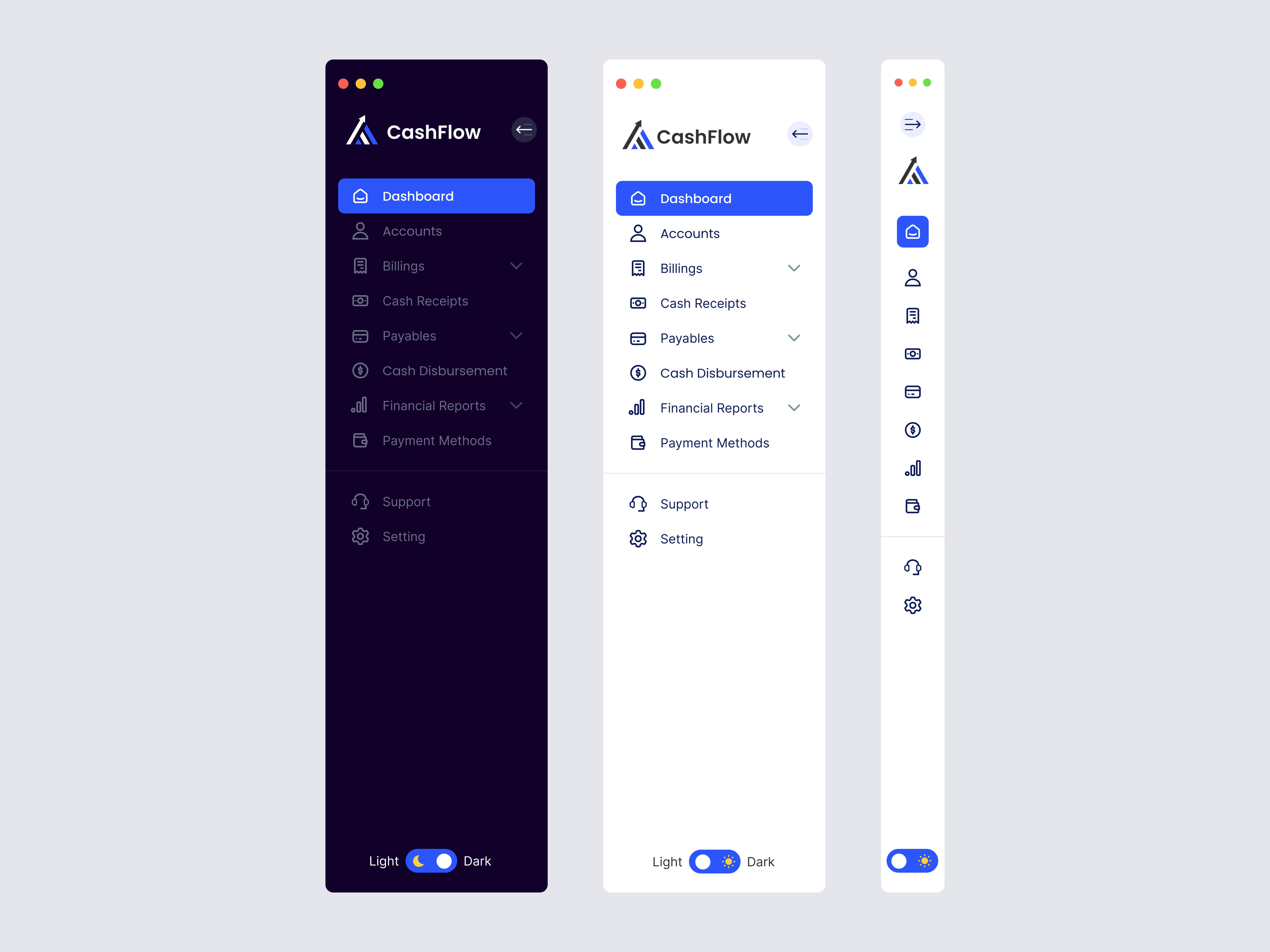 Dashboard Navigation Design by Arham Techpro - UI/UX Design Agency on ...