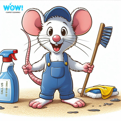 Carpet Cleaning Advertisement carpet cleaning illustration