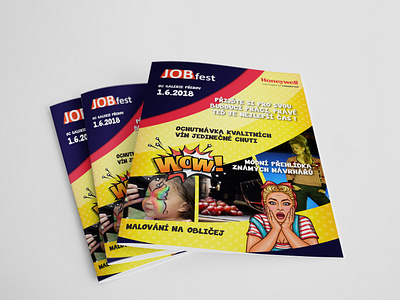 JobFest Flyer flyer marketing reklama typografie