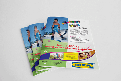 Kid Flyer flyer kid marketing reklama typografie