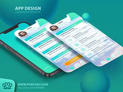 Zen App branding design gui icons illustration interface logo punchev ui ux