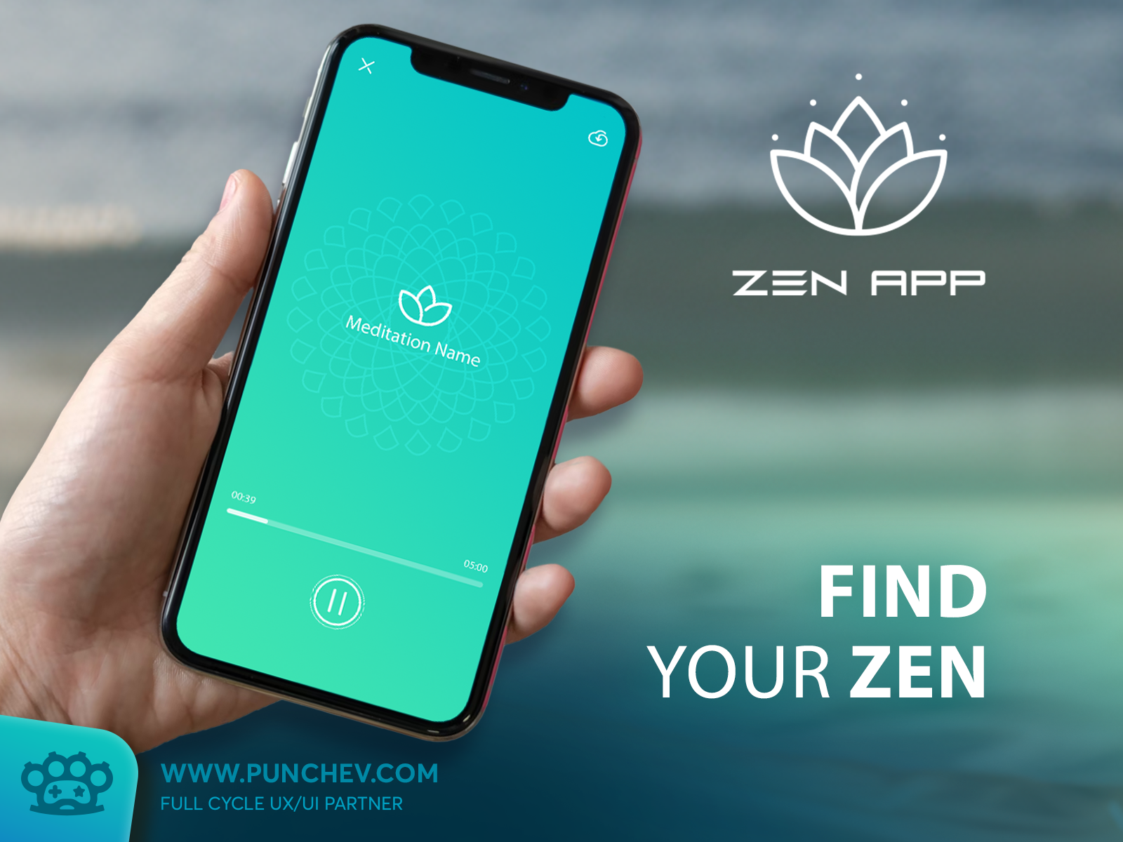 Zen App by PUNCHev Group on Dribbble