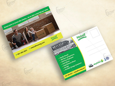 Moving Company Postcard Design eddm eddm postcard moving postcard post card postcard postcard design