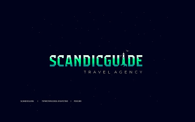 Scandicguide brand brandidentity branding design font identity illustration logo logotype