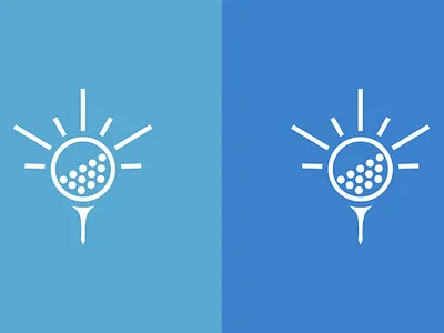 Bright Golf branding golf club logo graphic design icon design logo logo design