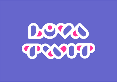 Children s creative studio design icon illustration logo typography