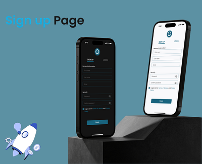 Sign Up Page sign up page ui ux