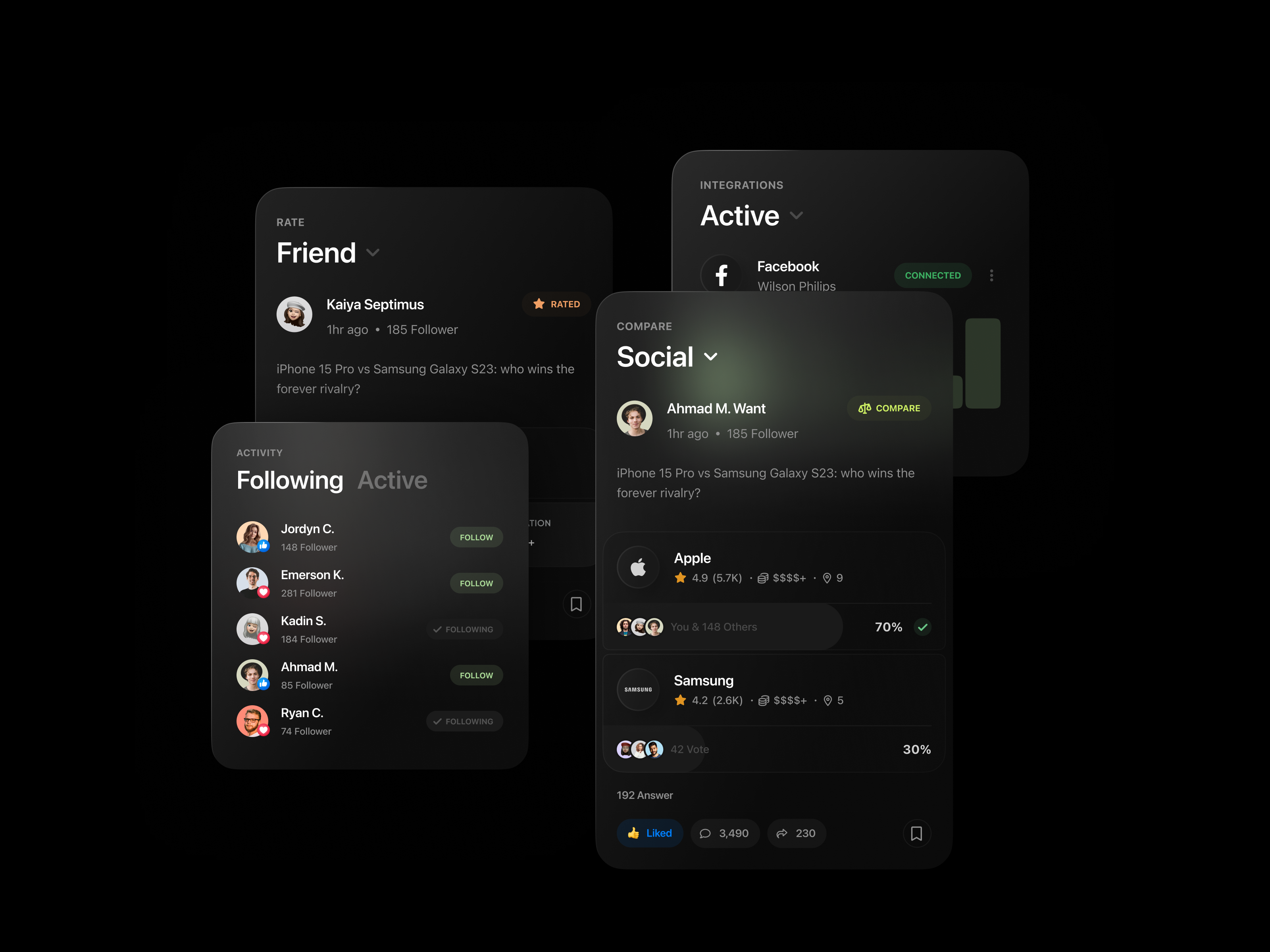 Example of UX/UI Design