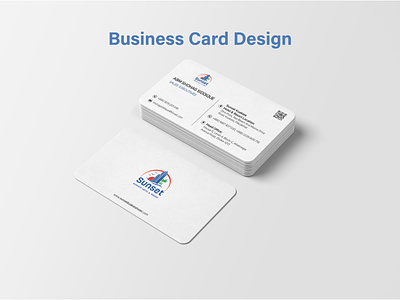 Business Card Design branding graphic design logo rounded business card