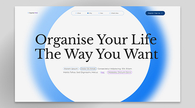 Concept quote website banner branding graphic design ui