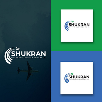 Shukran-For Tourism Guidance Services Co. Logo Design branding cre design flat graphic design logo typography vector