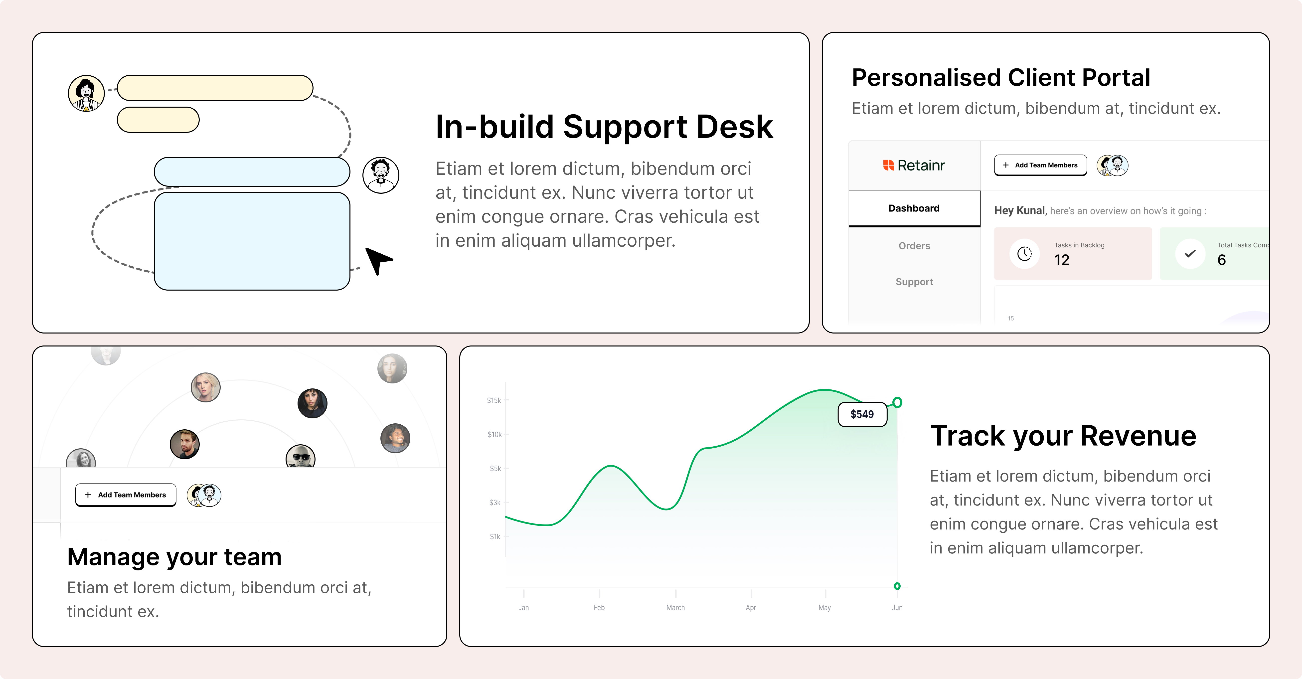 Minimal Bento Grid bento bentogrid illustration interface minimal mockup ui ux